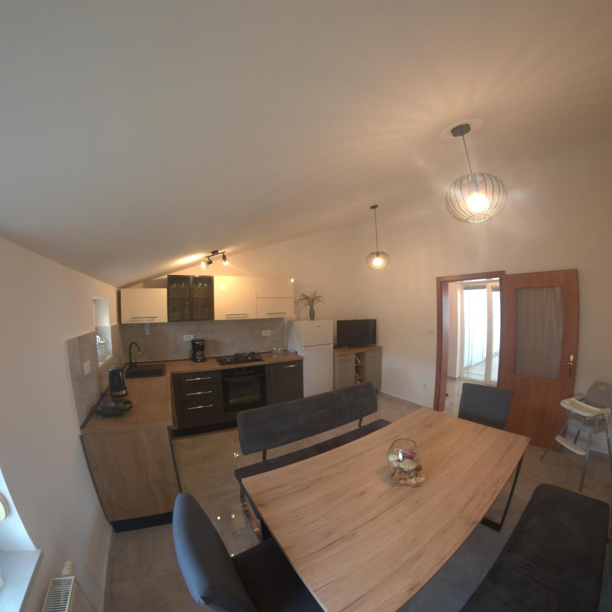 Apartmani Sandra Malinska Sveti Vid-Miholjice Exterior foto